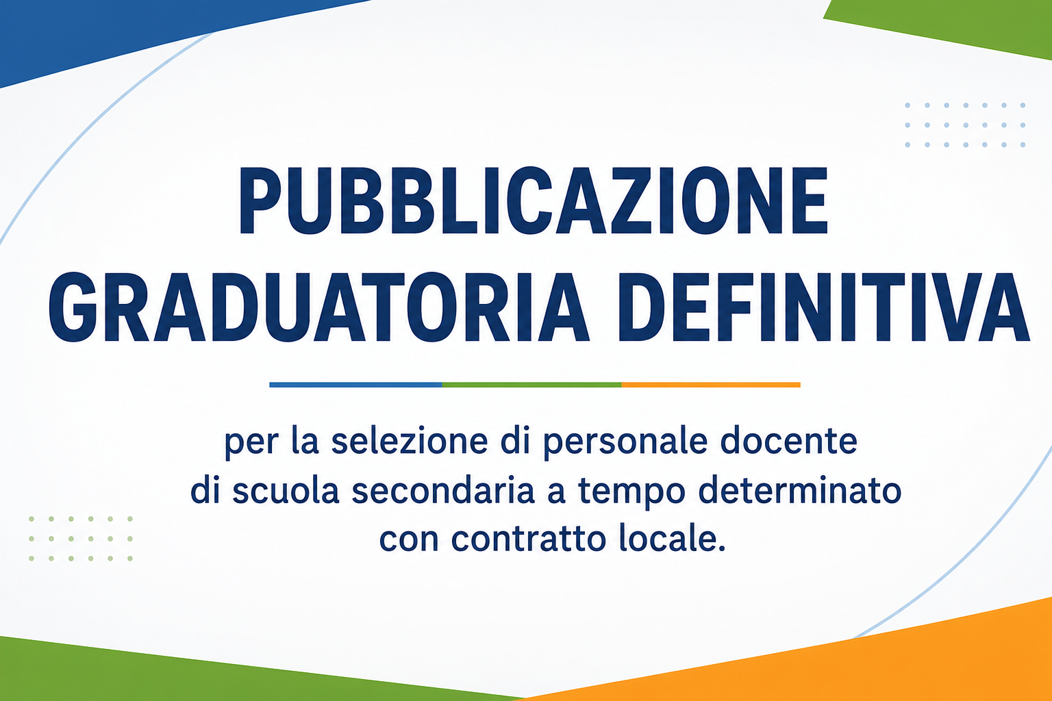 IMG graduatoria
